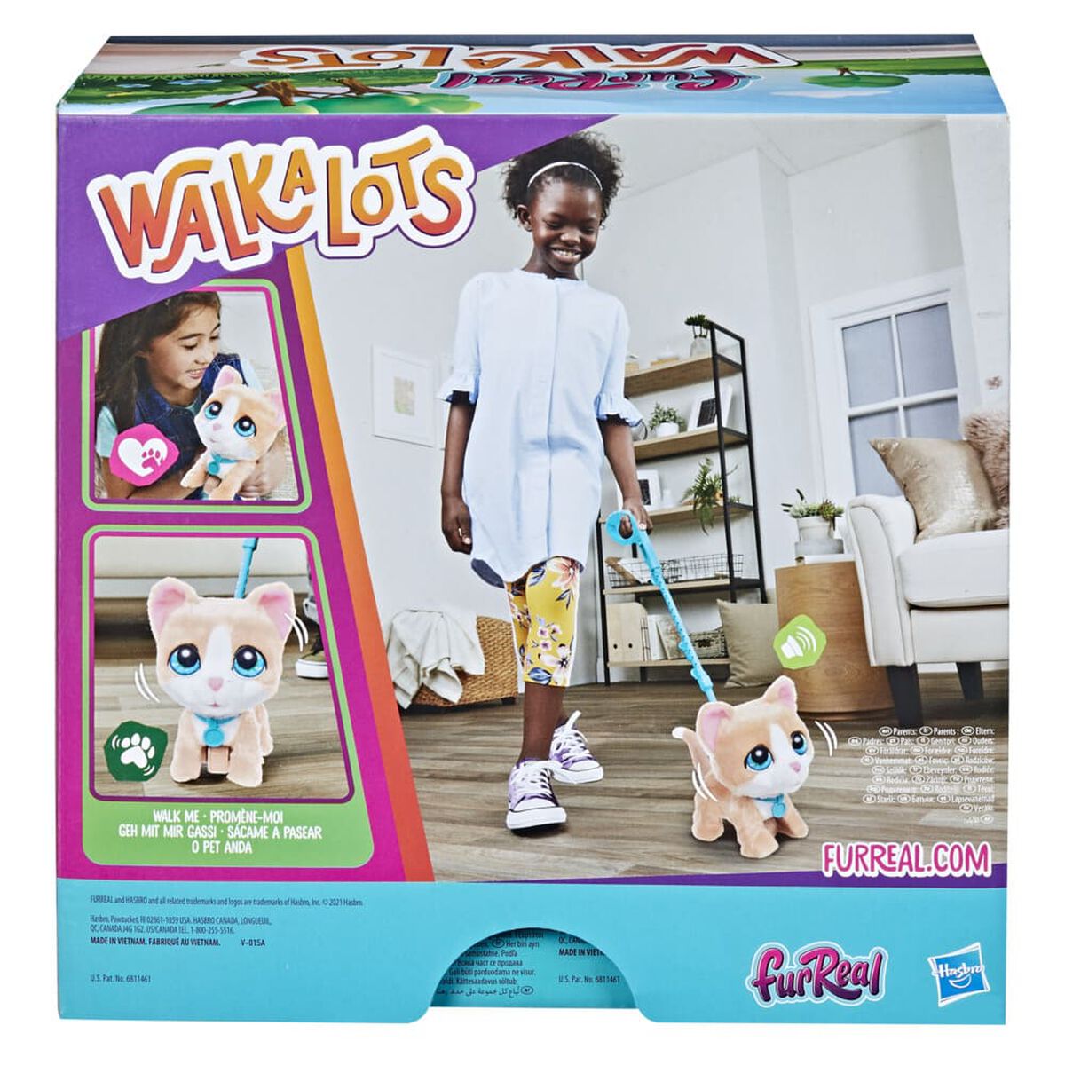 Peluche Furreal Friends Walkalots Grandes Paseos Gato