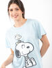 Pijama de Algod&oacute;n Mujer Snoopy