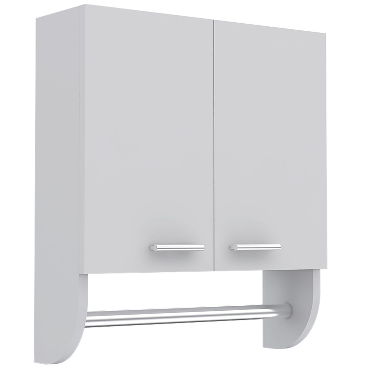 Botiquín Bath 28 + Base Lavamanos + Estante Wc + Auxiliar TuHome BigBath Blanco