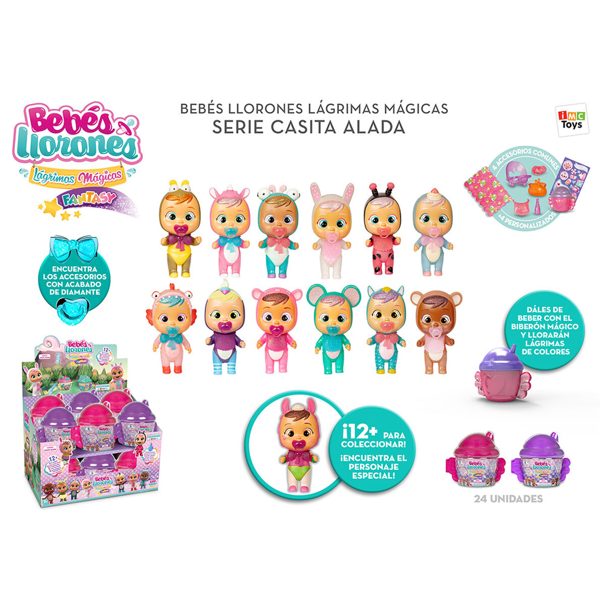 Bebes Llorones Serie Casita con Alas Cry Babies