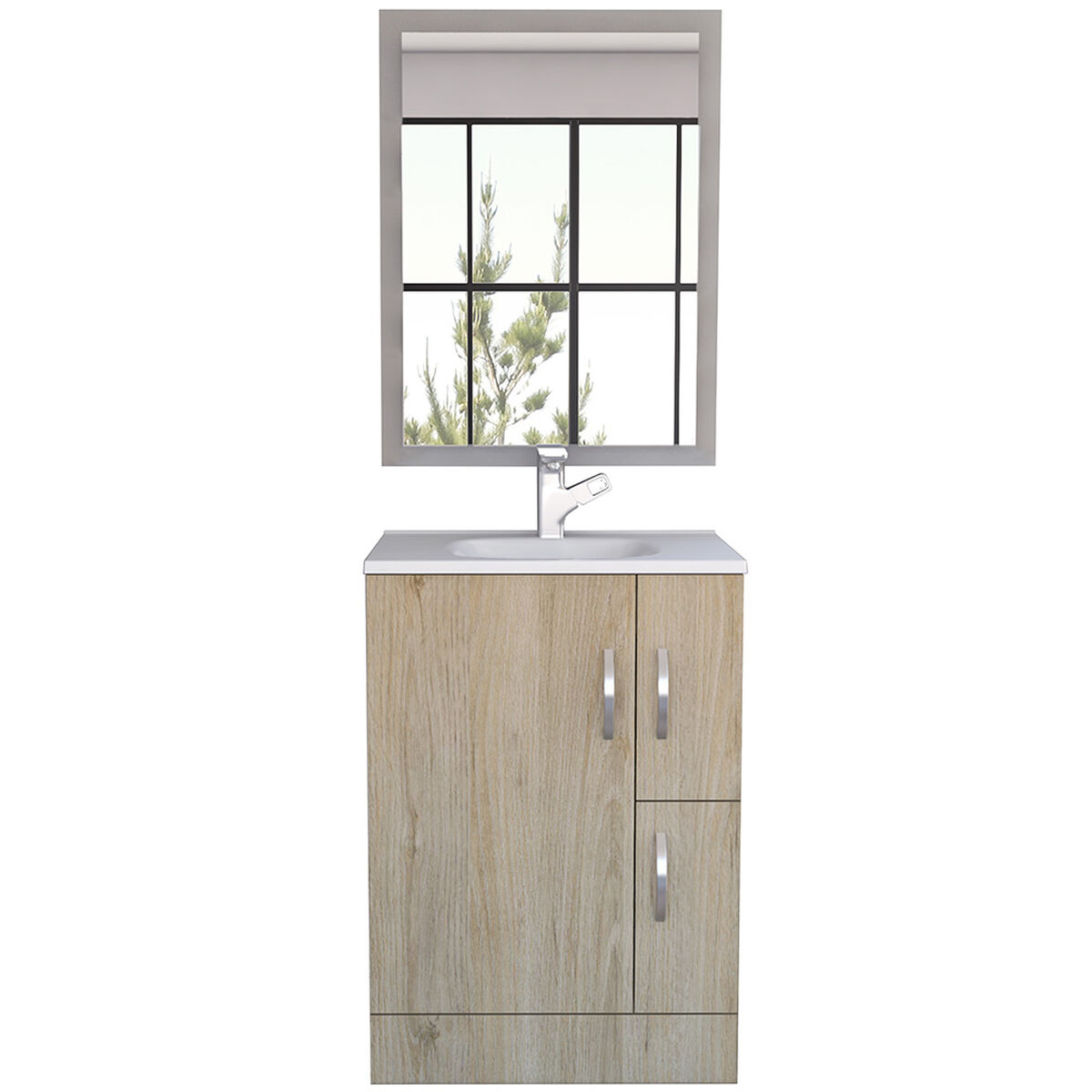 Mueble de Baño + Espejo TuHome Vanguard