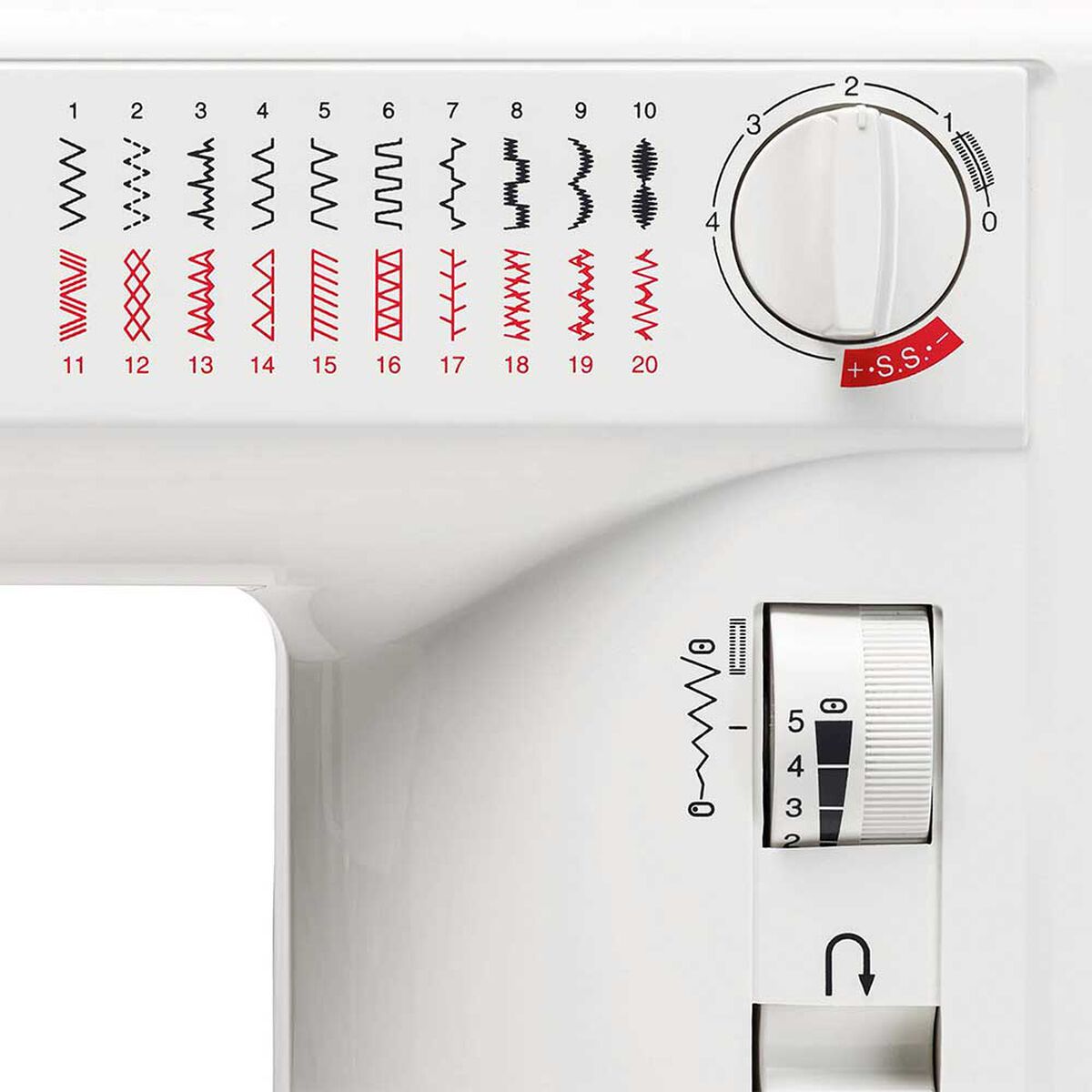 M&aacute;quina de coser mec&aacute;nica  Elna eX240S 60 W