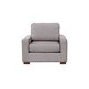 Sofá Latam Home Livorno 1 Cuerpo Gris Claro