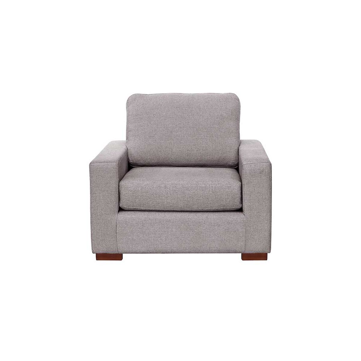 Sofá Latam Home Livorno 1 Cuerpo Gris Claro
