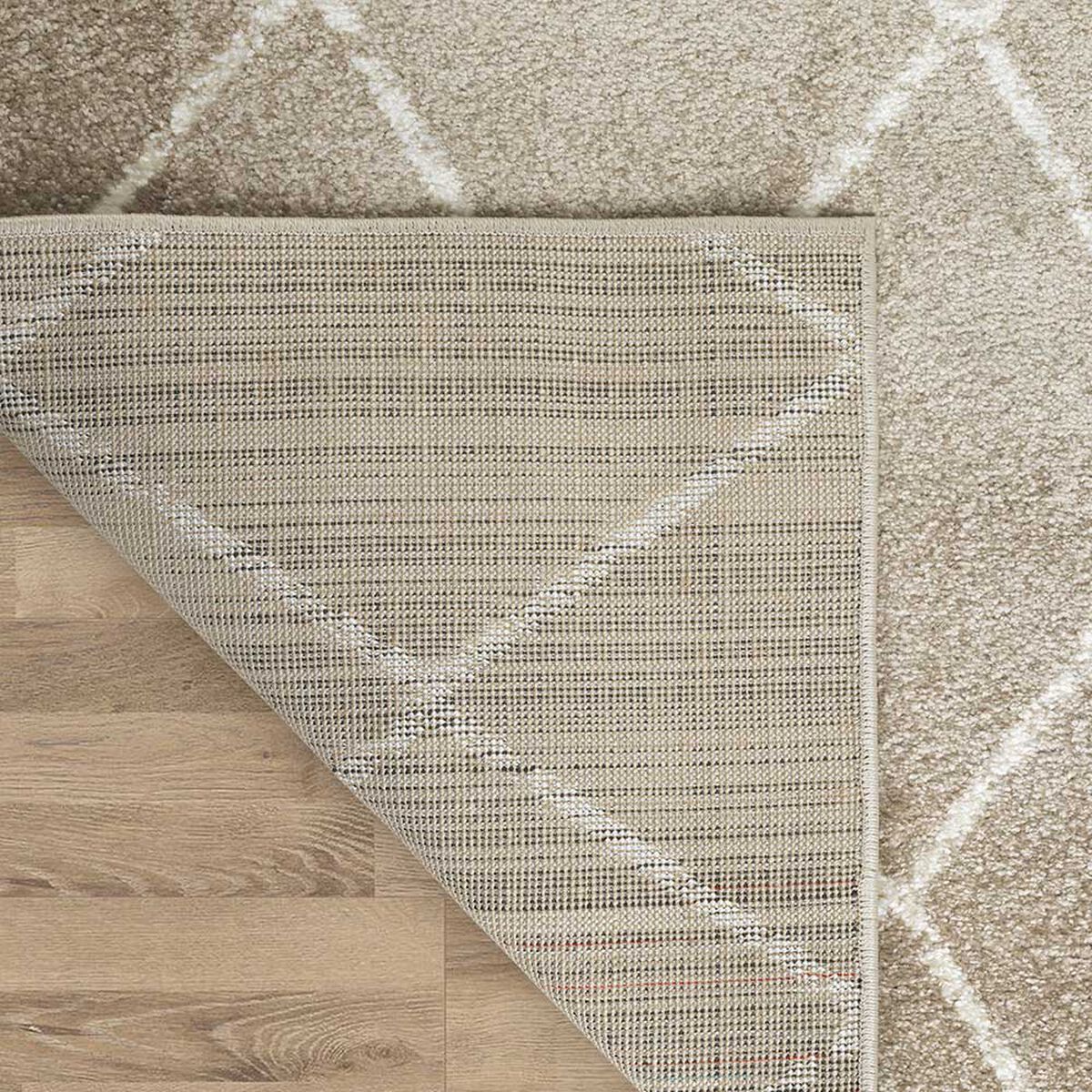Alfombra de Pasillo Modalfo Florida Beige 70 x 230 cm