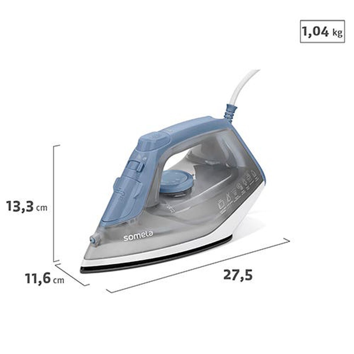 Plancha a Vapor Somela SIR20