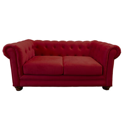 Sofá Latam Home Florencia 2 Cuerpos Burdeo