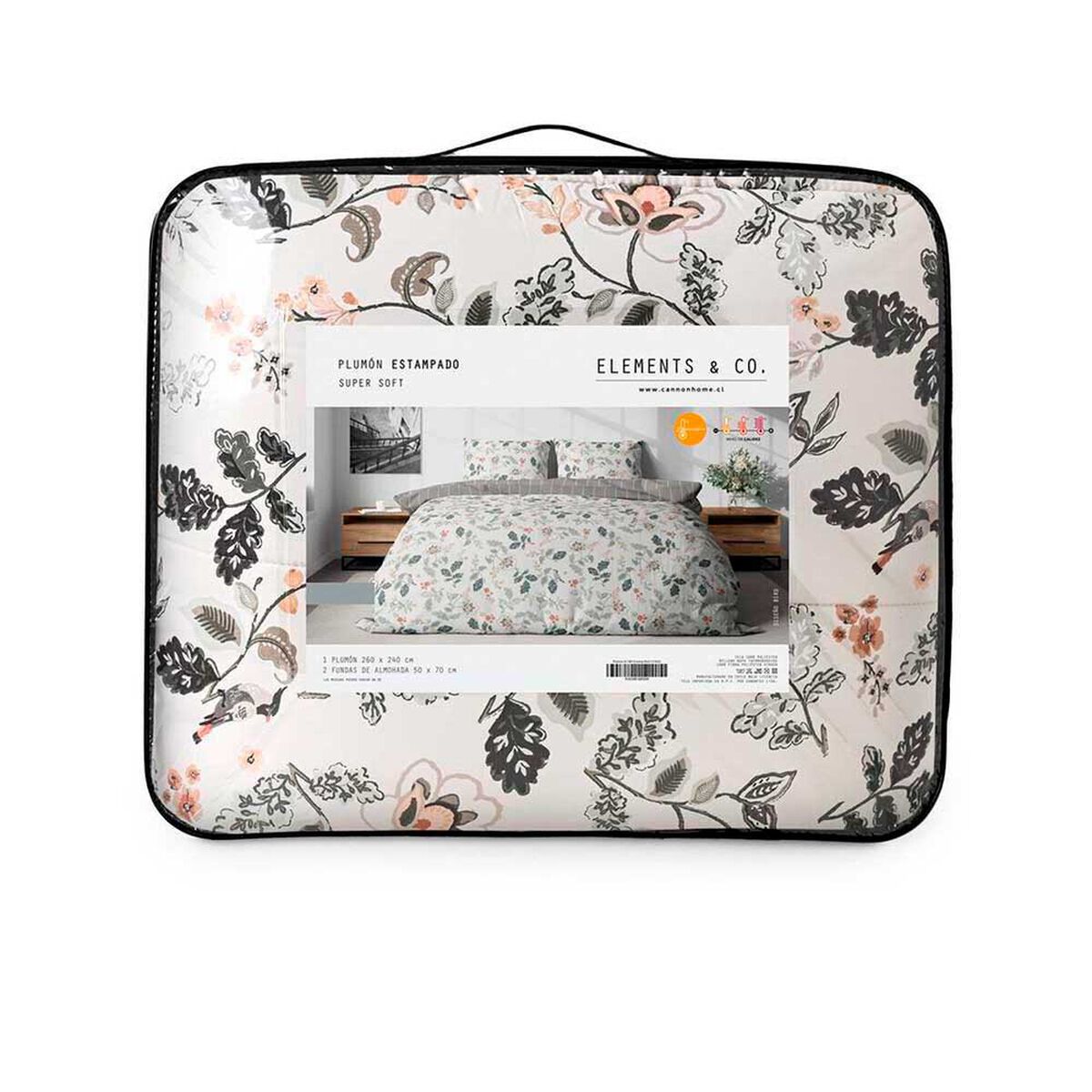 Plum&oacute;n Elements & Co 2 Plazas Bird Blanco