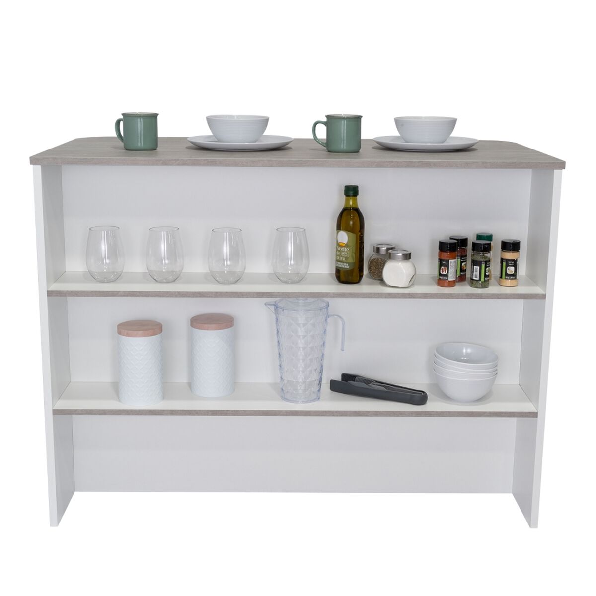 Mueble cocina Tuhome, Barra auxiliar BBT3837