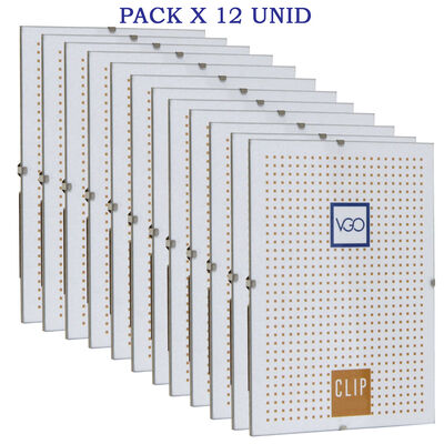 Set x 12 Marco Vgo Clip Simple 20 x 30 cm