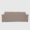 Sof&aacute; Mons Sicilia 3 Cuerpos + Pouf 1 Cuerpo Beige