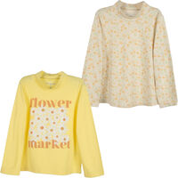 Pack 2 Beatle de Algodón Niña Chess Amarillo, Rojo, Rosado