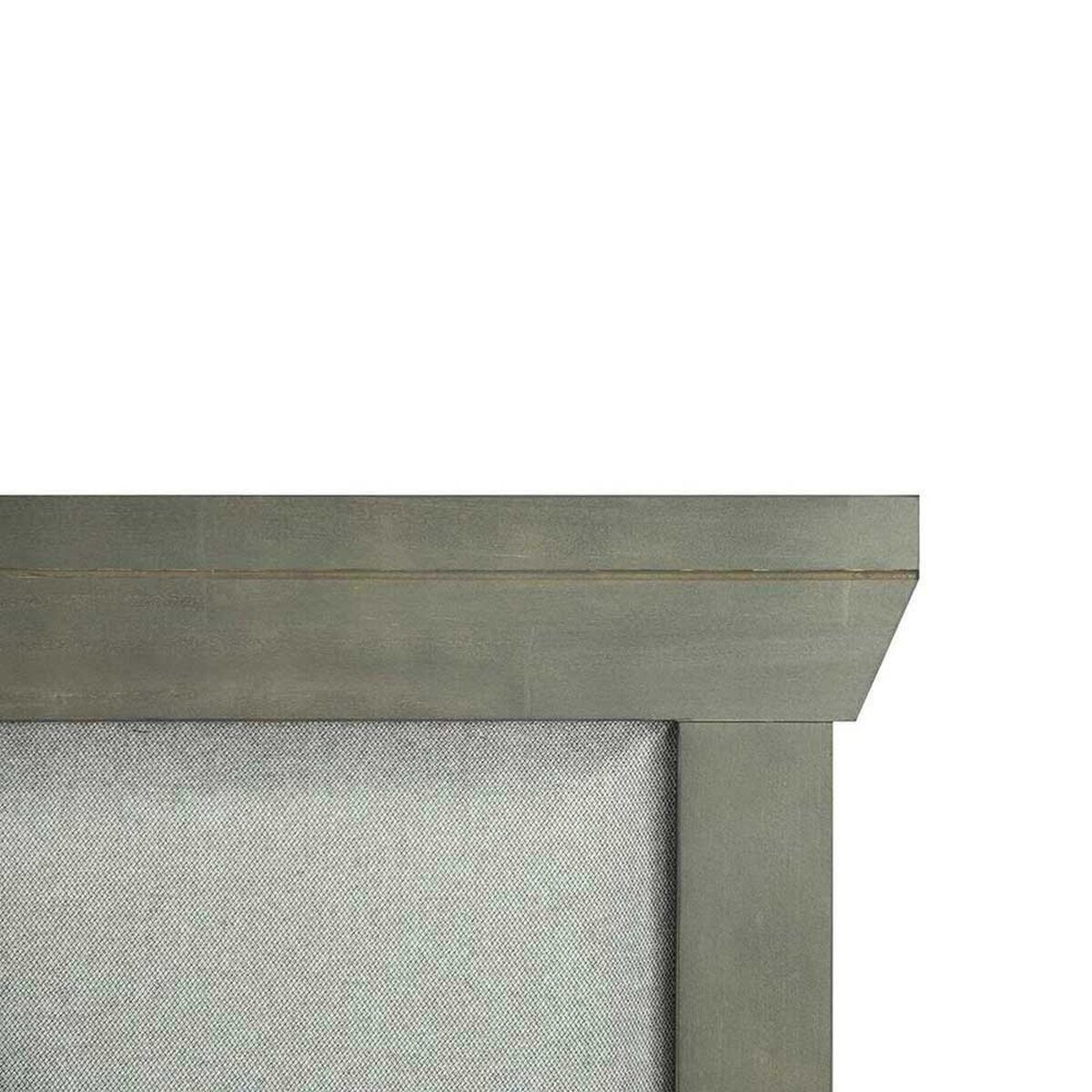 Cama Europea CIC Base Dividida 2 Plazas S&uacute;per Premium + Respaldo Torino Olivo