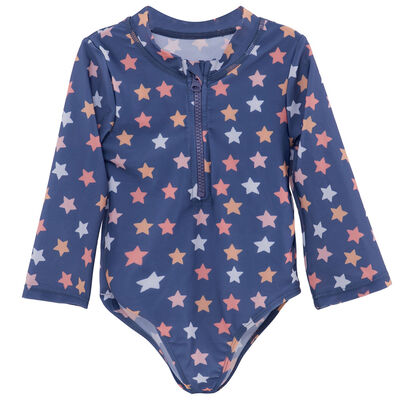 Traje de Baño UV Manga Larga Niña Chess