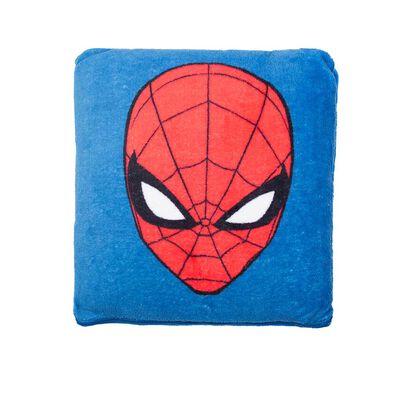 Manta de Poliéster Disney 120 x 200 y 40 x 40 Spiderman Multicolor