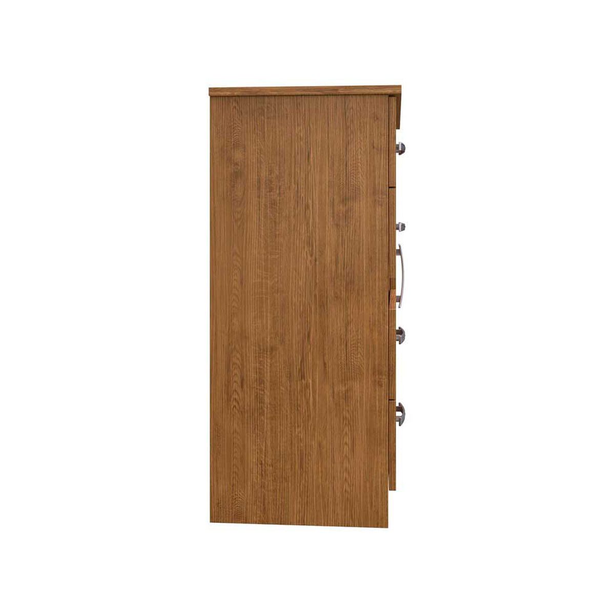 Cómoda Home Mobili Cordoba 4 Cajones 1 Puerta Café