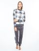 Pijama Coral Fleece Mujer Portman Club Woman