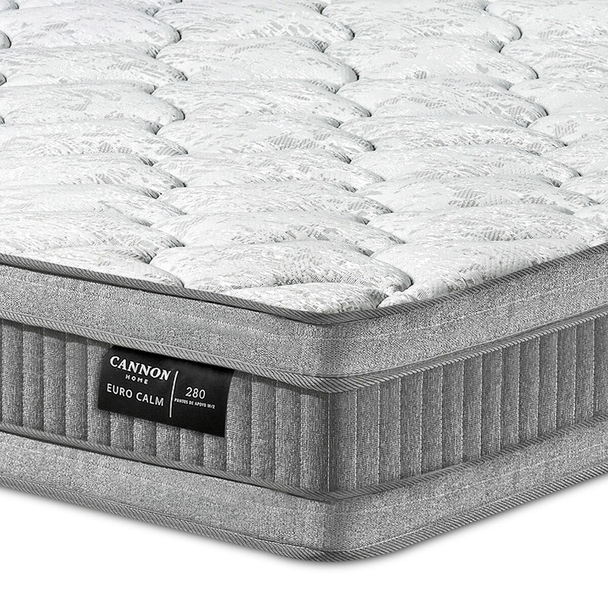 Colch&oacute;n Cannon 2 Plazas Euro Calm Dual