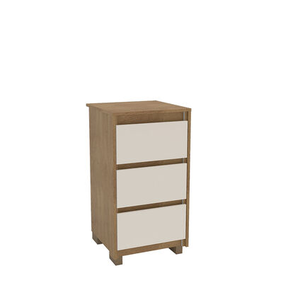 Imagen 1 del producto Cómoda Vekkahome Coimbra 3 Cajones Café