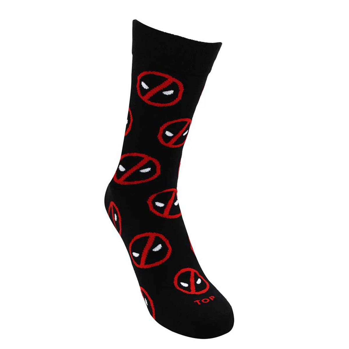 Pack 2 Calcetines Largos Algod&oacute;n Deadpool Marvel Hombre Top