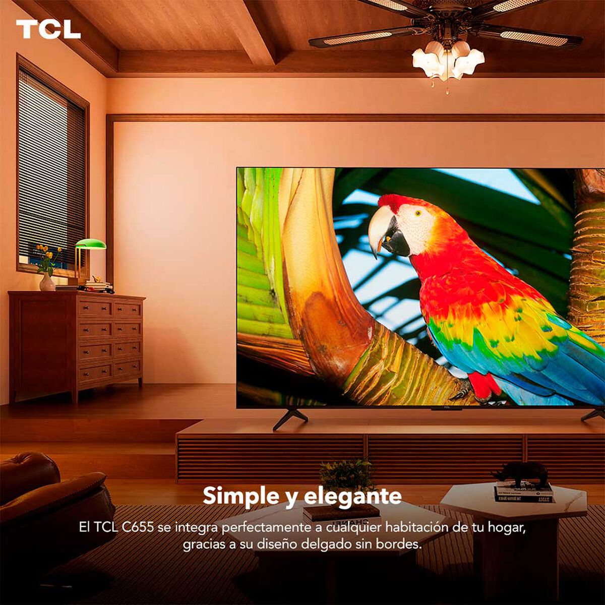 QLED 98" TCL C655 Smart TV 4K UHD