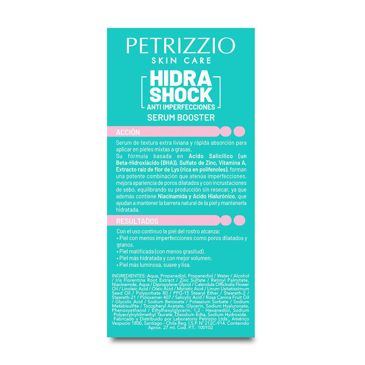 Serum Booster Hidrashock Anti Imperfecciones 27ml