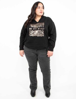 Imagen 2 del producto Jeans Straight Mujer Icono Azul, Negro