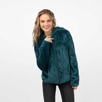 Polerón Mujer Icono Petroleo