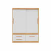 Closet Yardas Emilia 2 Puertas 3 Cajones Freij&oacute; Blanco