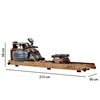 Maquina Remadora K-Fit Bogadora de Agua Glover R6048