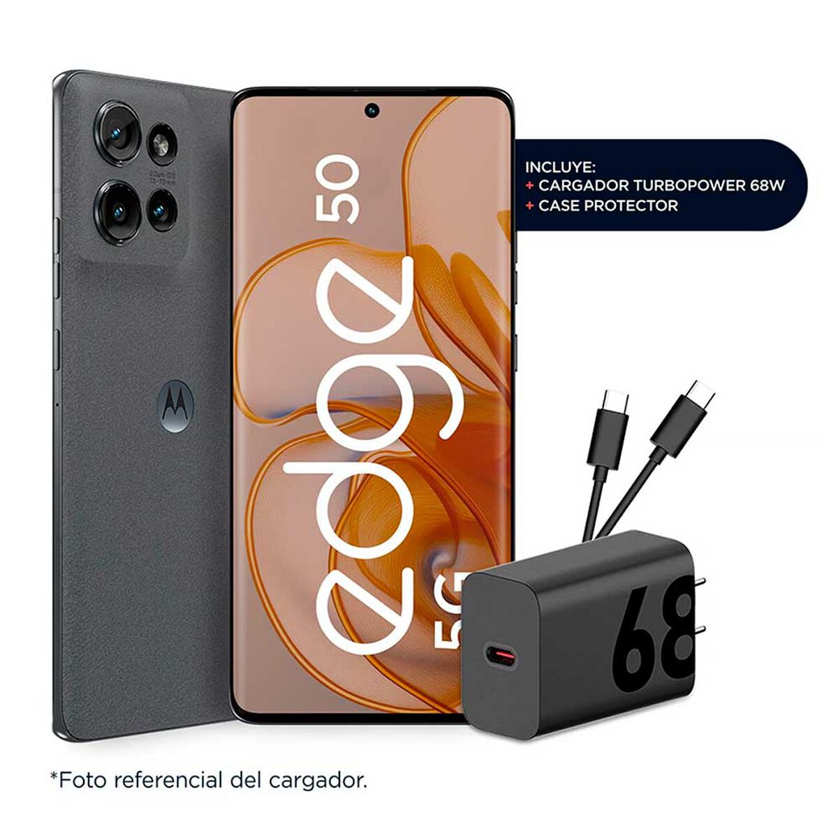 Celular Motorola Edge 50 5G 256GB 6,67" Gray Liberado