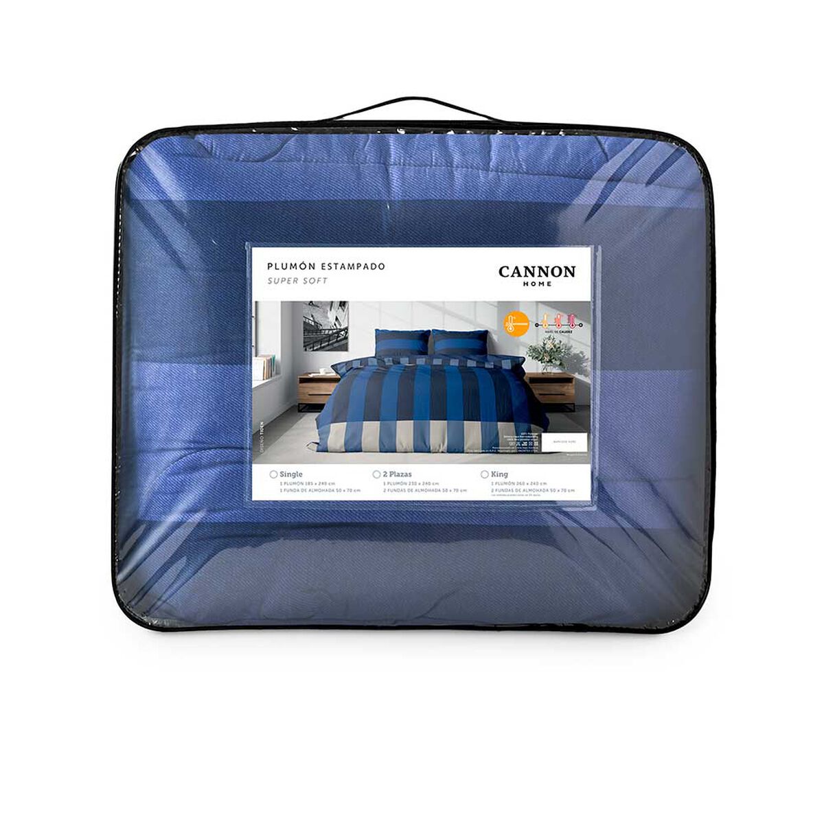 Cubrecama Cannon 1.5 Plazas Tiden