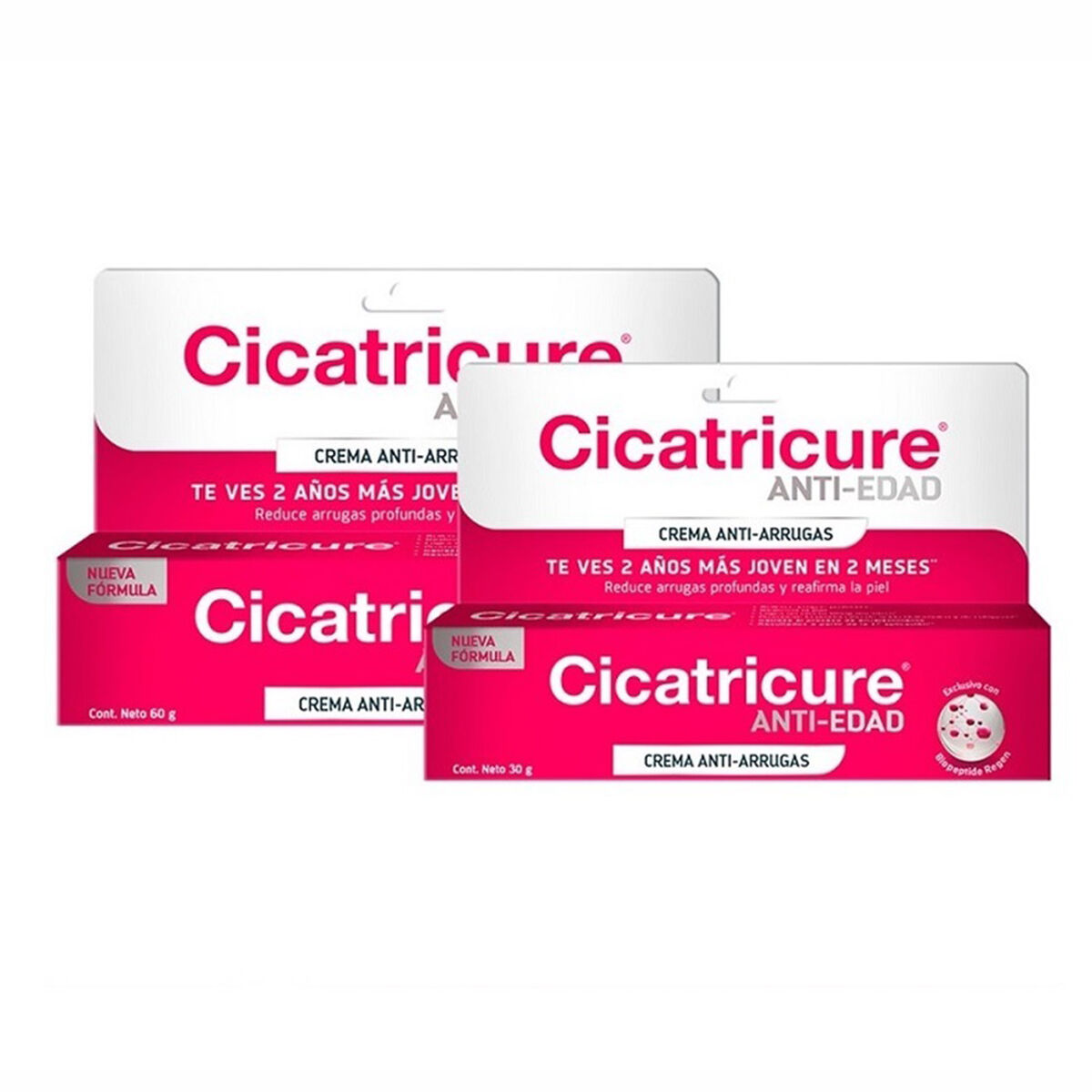 Pack Cicatricure Crema Antiedad 60g + 30g