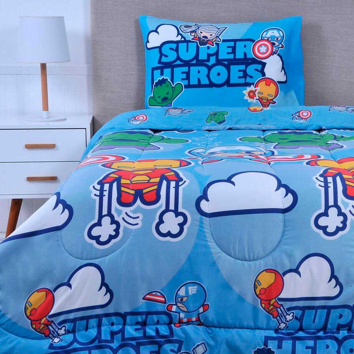 Plum&oacute;n Disney 1,5 Plazas Estampado