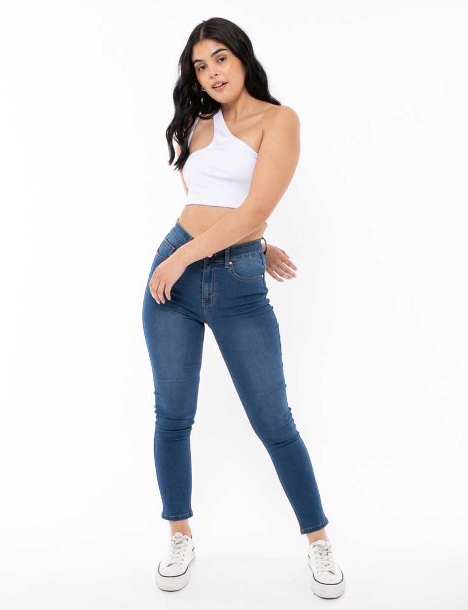 Jeans Skinny Push Up Mujer Icono