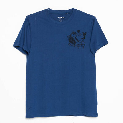 Polera Manga Corta Niño Chess