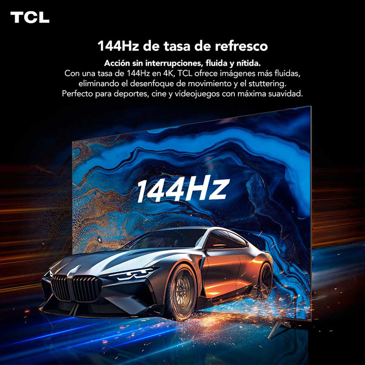 Mini LED Smart TV TCL 98C6K 4K UHD 98"
