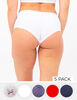 Pack 5 Calzones Pantaletas Mujer Tommy Hilfiger