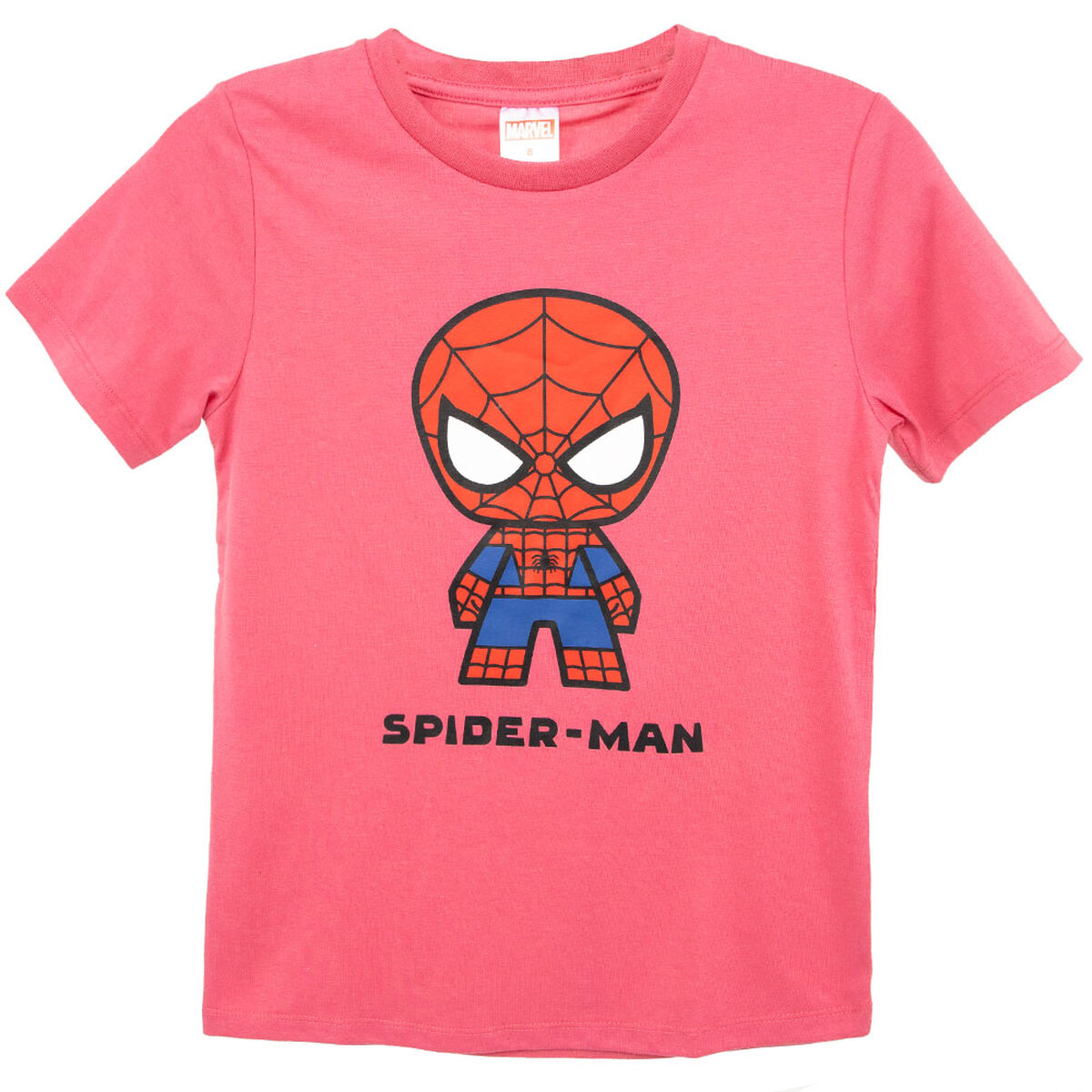 Polera Manga Corta Spiderman Niño Licencias