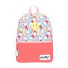 Pack Mochila, Estuche y Lonchera Rosada Miffy