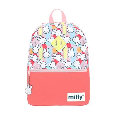 Pack Mochila, Estuche y Lonchera Rosada Miffy