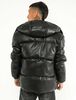Chaqueta Puffer Ecocuero Hombre Fiorucci