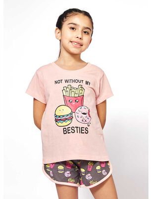 Imagen 1 del producto Pijama de Algodón Niña Kayser Rosado