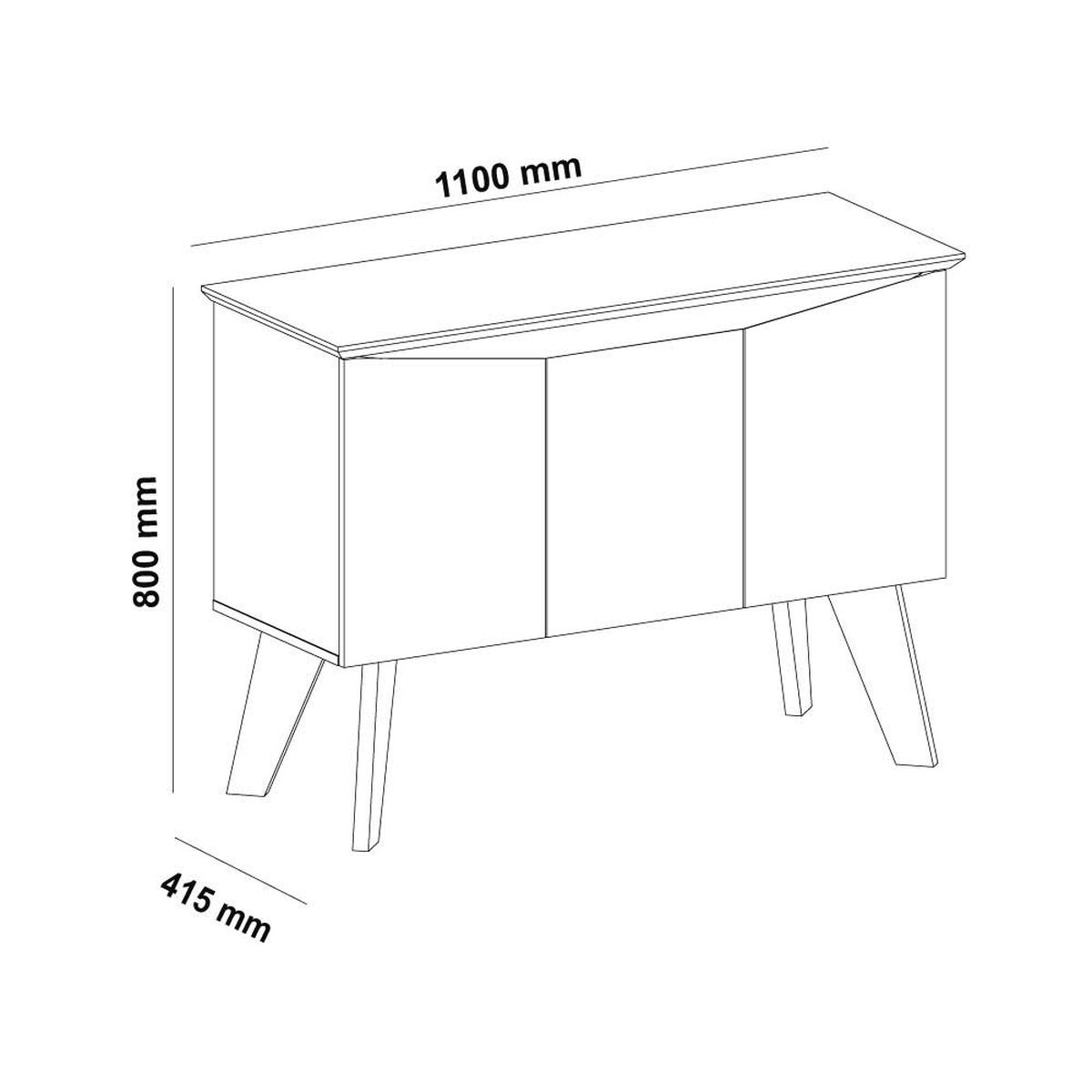 Buffet Exit Oasis Pino Beige