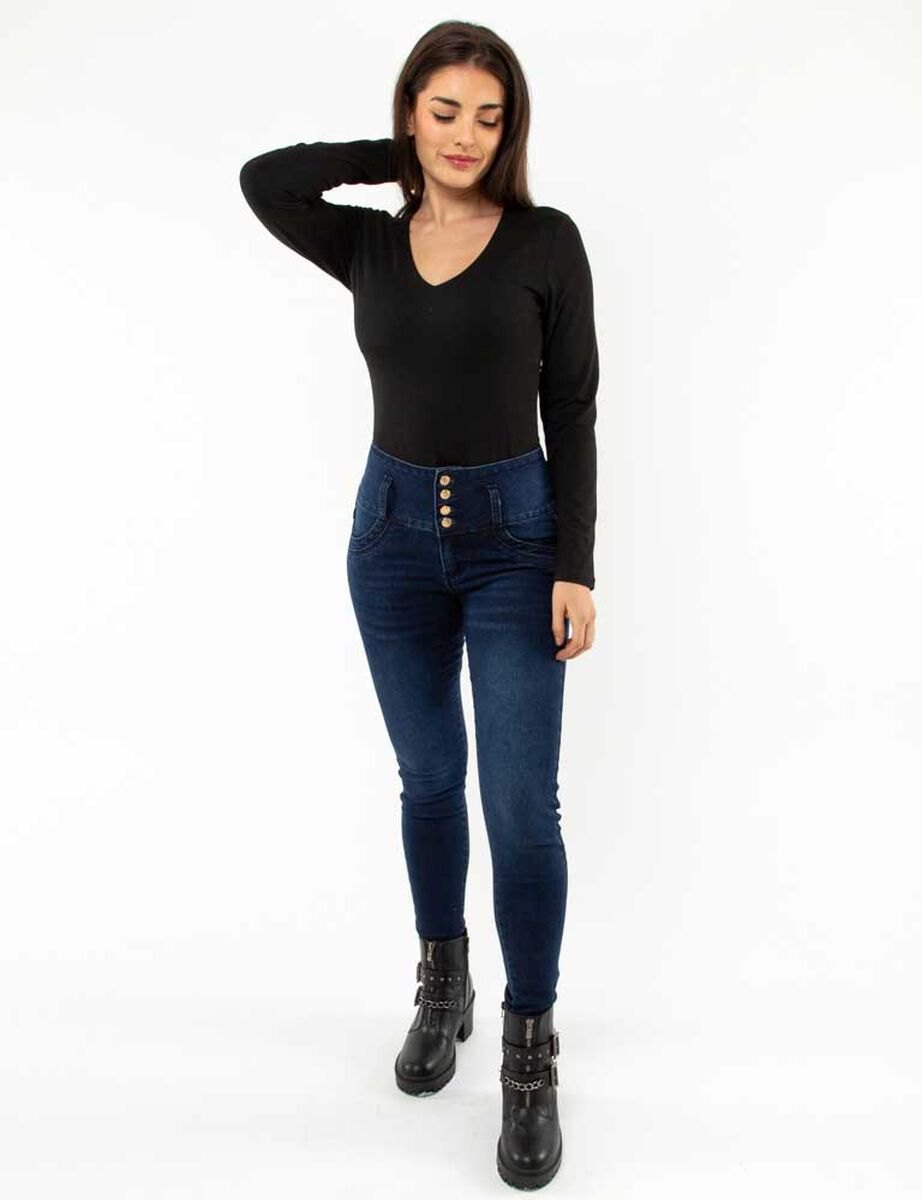Jeans Skinny Push Up Mujer Fiorucci