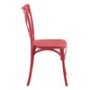 Silla Vincenzi Crossback Rojo