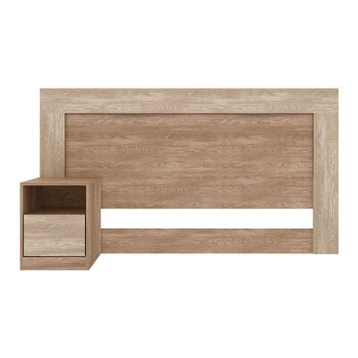Set Respaldo + Velador Buron