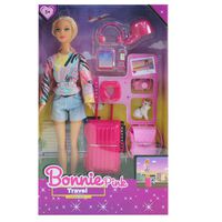 Muñeca de Viaje Moda de 11,5 Pulgadas Bonnie Pink