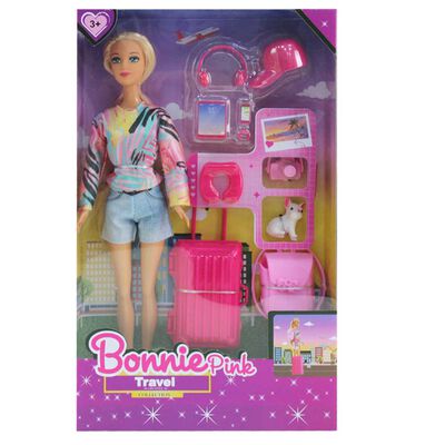 Muñeca de Viaje Moda de 11,5 Pulgadas Bonnie Pink