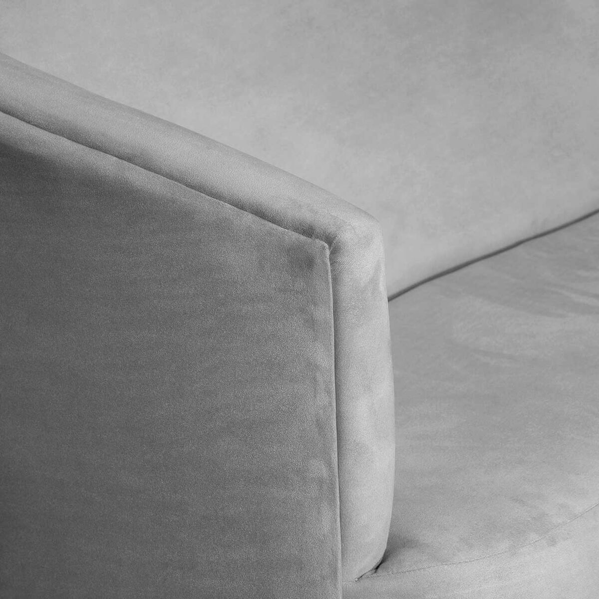 Sofá Masel Oslo 2 Cuerpos Gris